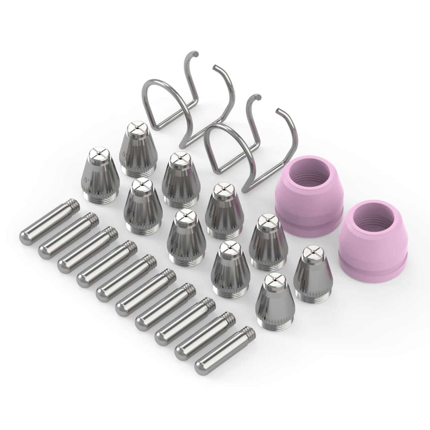 AG60 54 PCS Plasma Cutter Torch Consumables Hardware > Tool > Cutting Consumables YesWelder 24 PCS 