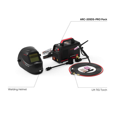 ARC-205DS-PRO Digital Display 110V/220V Stick & Lift TIG In One Stick Welder Hardware > Tools > Welders & Plasma Cutters YesWelder Welder+Promo Bundle｜ Only $160.28 (Save $78.69) 