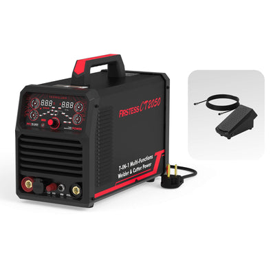 FIRSTESS CT2050 Powerful 7-in-1 Welder & Cutter Hardware > Tools > Welders & Plasma Cutters YesWelder Welder+Foot Pedal 