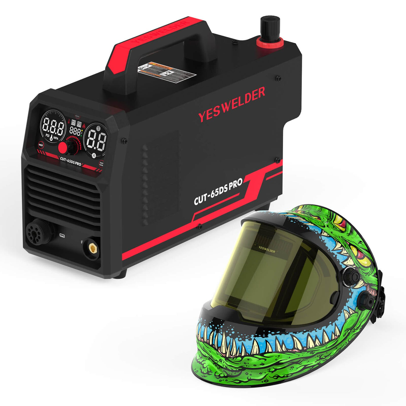 CUT-65DS_PRO cutter-Q800D-ME helmet