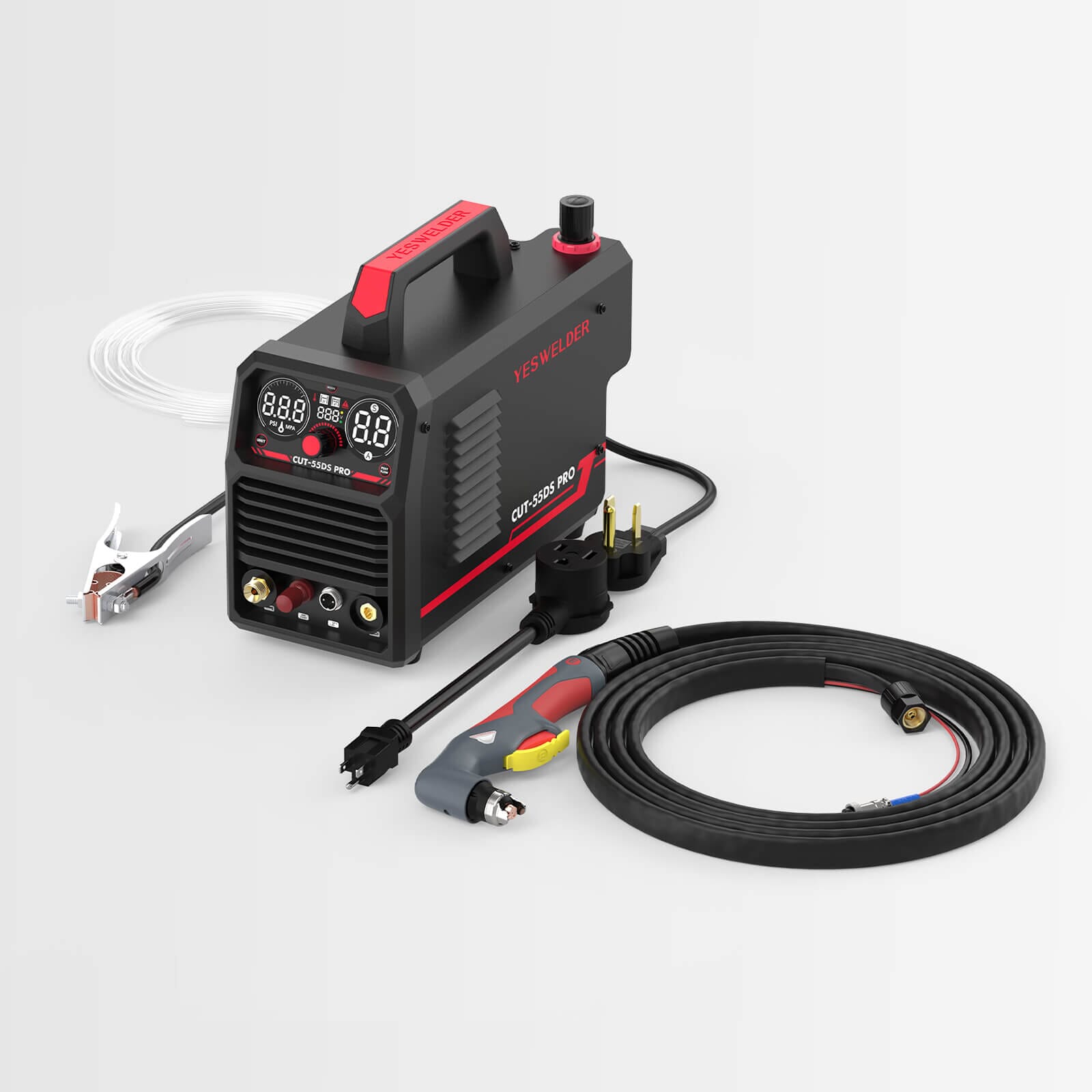 CUT-55DS-PRO Digital Display Non-HF Non-Touch Pilot Arc Plasma Cutter