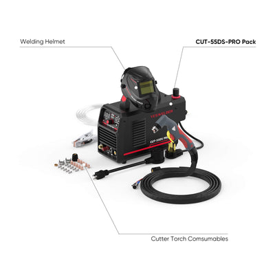 CUT-55DS-PRO Digital Display Non-HF Non-Touch Pilot Arc Plasma Cutter