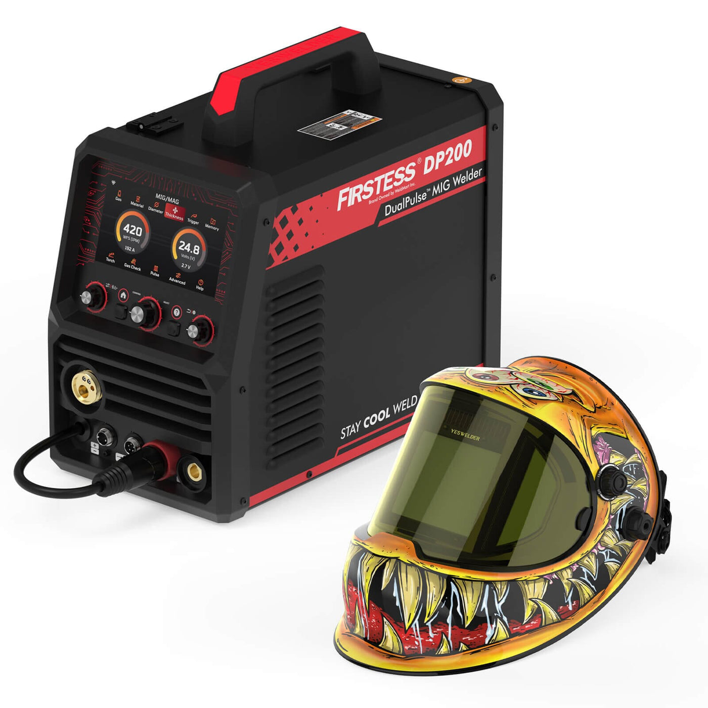 DP200 Welder+Helmet