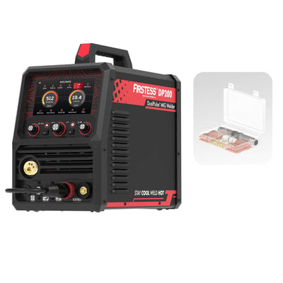 Firstess DP200 Multi-Process DualPulse™ MIG Welder Hardware > Tools > Welders & Plasma Cutters YesWelder Welder + MIG Kits 