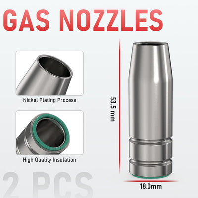 MIG Welding Nozzles for LBT150 Spool Gun