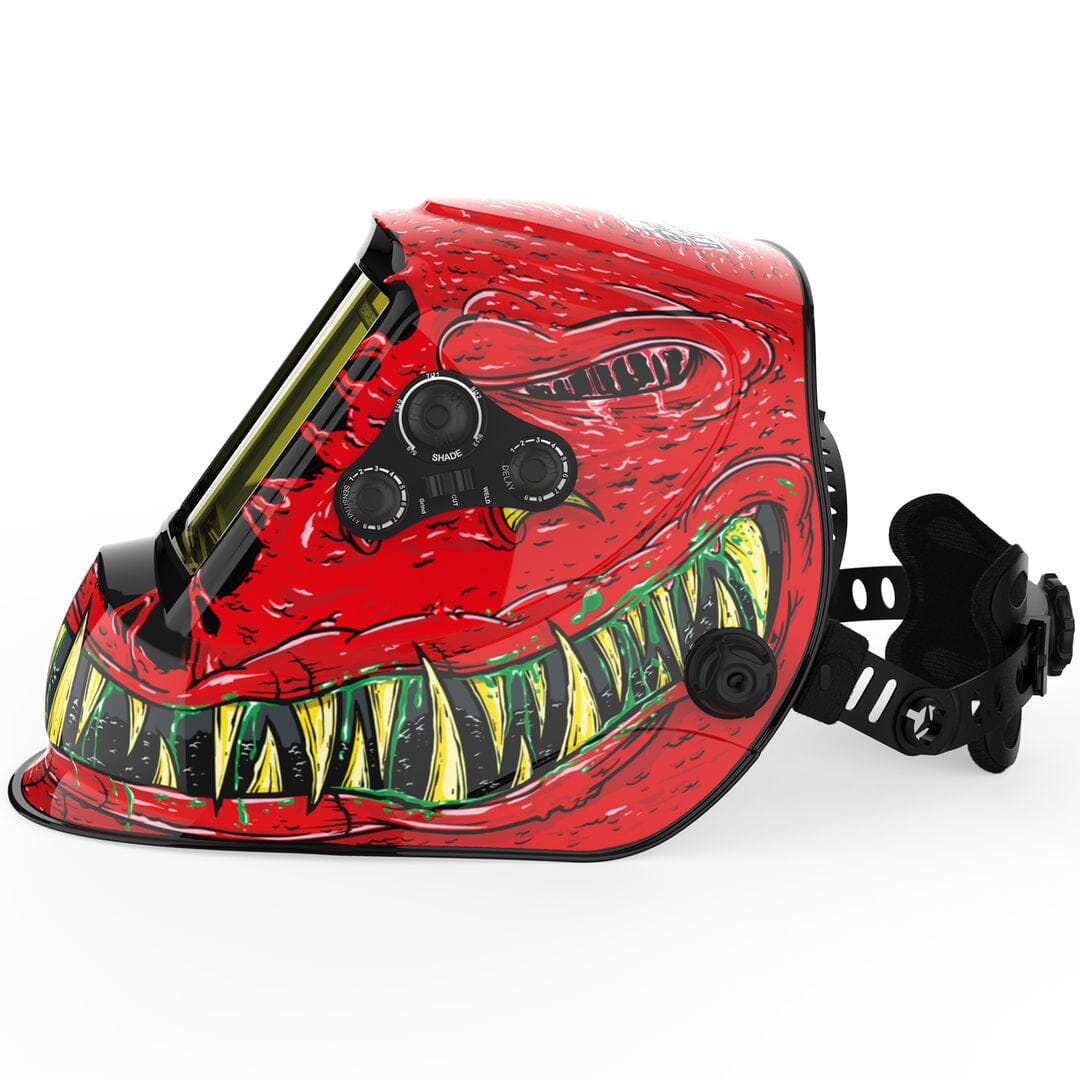 Solar powered Auto-Darkening Welding Helmet