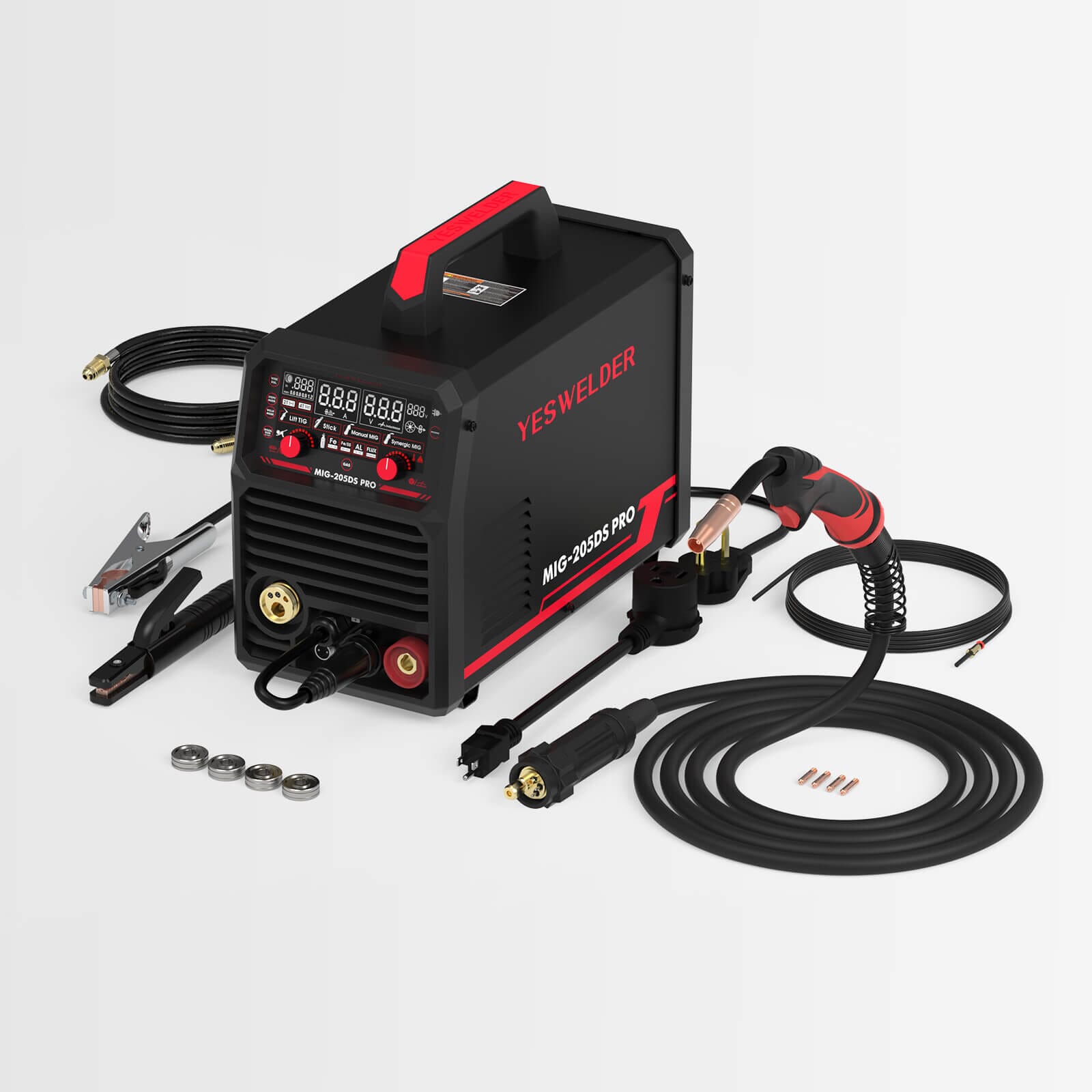MIG-205DS-Pro Multi-Process MIG Aluminum Welder