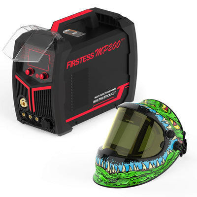 MP200 welder & cutter-Q800D-ME helmet