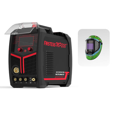 FIRSTESS MP200 5-in-1 Welder & Cutter Hardware > Tools > Welders & Plasma Cutters YesWelder Welder+Helmet 
