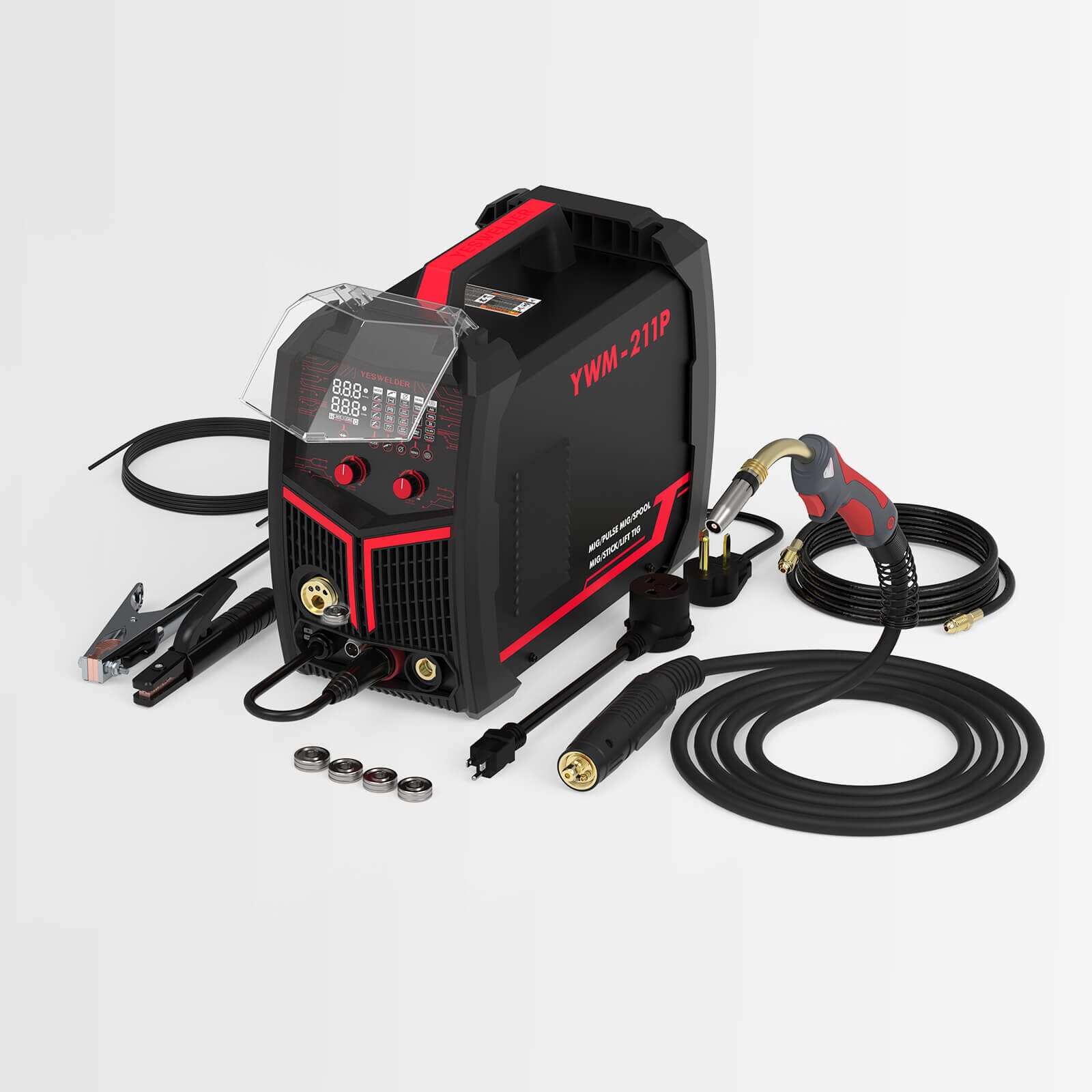 YWM-211P Double Pulse Aluminum MIG Welder