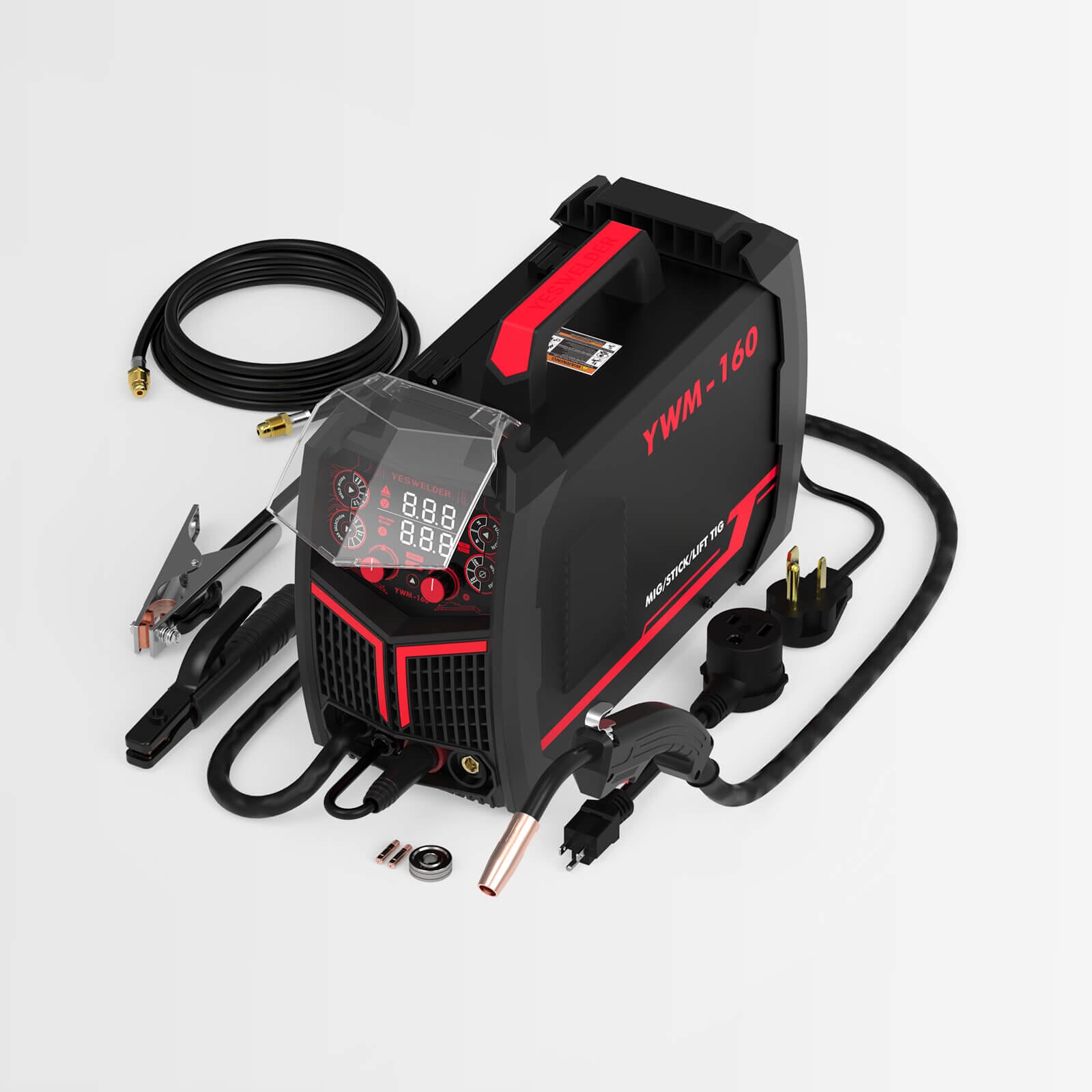 YWM-160 Flexible Manual MIG Controlled Multi-process MIG Welder